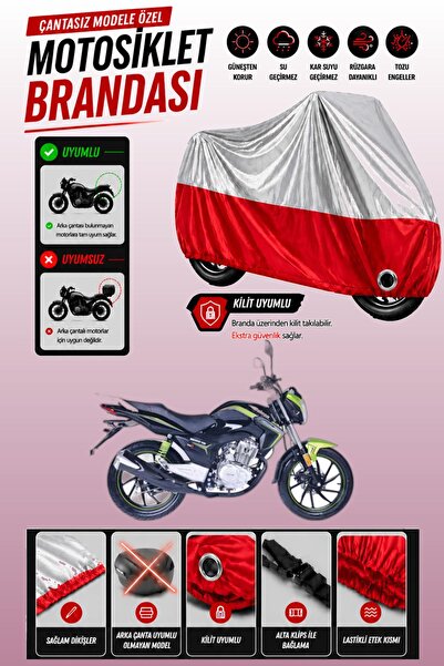 Cemku Twin Top Gray - Bottom Red Falcon Mexico 150 Compatible Engine Cover, R...