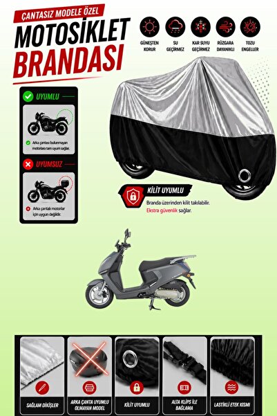 Cemku Twin Top Gray - Bottom Black Mondial 125 Lavinia Pro Compatible Engine ...