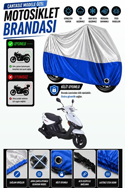 Cemku Twin Top Gray - Bottom Blue Rks Rico Compatible Engine Tarpaulin, Rear ...