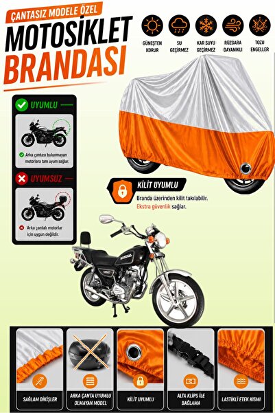 Cemku Twin غطاء محرك متوافق مع Mondial 125 UKT باللون الرمادي من الأعلى والبر...