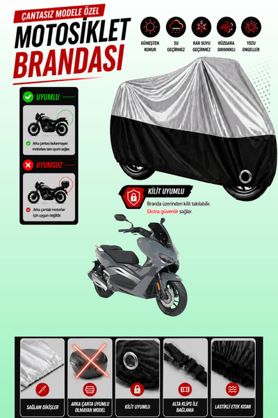 Cemku Twin Top Gray - Bottom Black Rks Vieste 249 Compatible Engine Tarpaulin...
