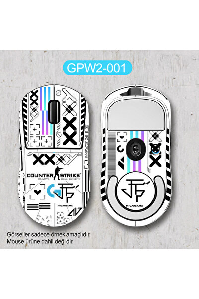 silabor GPW 2 Uyumlu Tape – 2. Nesil Kablosuz Mouse Kaymaz Bant, Full Kaplama...