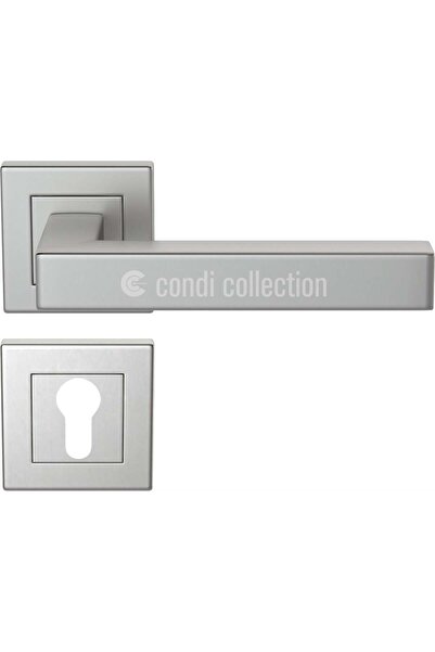 Condi Collection 101KB Saten Yale Paslanmaz Çelik Kapı Kolu