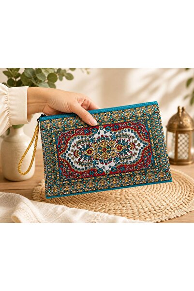 golden takış Hand Bag (22X14) cm