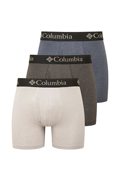 Columbia Stretch Solid 3'lü Erkek Boxer