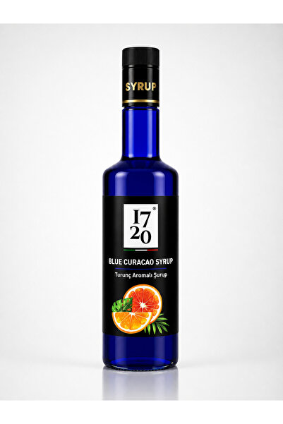 MOSIN 1720 BLUE CURACAO TURUNÇGİLLER AROMALI KAHVE VE KOKTEYL ŞURUP 700ML - Y...