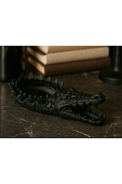 KOÇER AWM Special Design Crocodile Themed Home Decoration Desktop Decorative ...