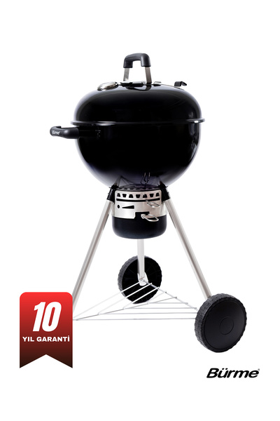 Bürme Partner 45.00 Black Profesyonel Kömürlü Barbekü - Mangal - BBQ