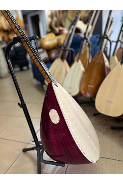 Bircanmüzik Özel Seri Morgül Ağacı 42 Tekne Profesyonel Kısa Sap Bağlama (sof...