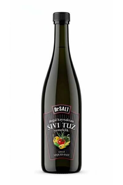 Dr.Salt Doğal Sıvı Tuz Çözeltisi 84 Mineralli Cam Şişe 750 ml