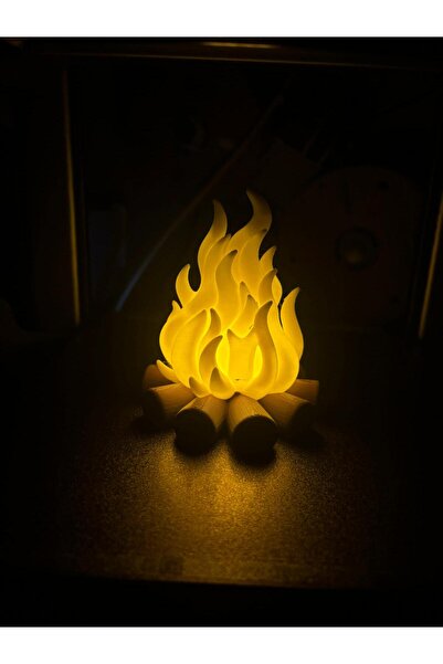 Yerli Campfire glow dekoratif thealight lamba