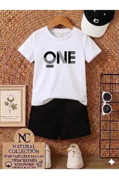 Nice Clothes Tricou și pantaloni scurți de vară pentru copii, unisex (imprime...