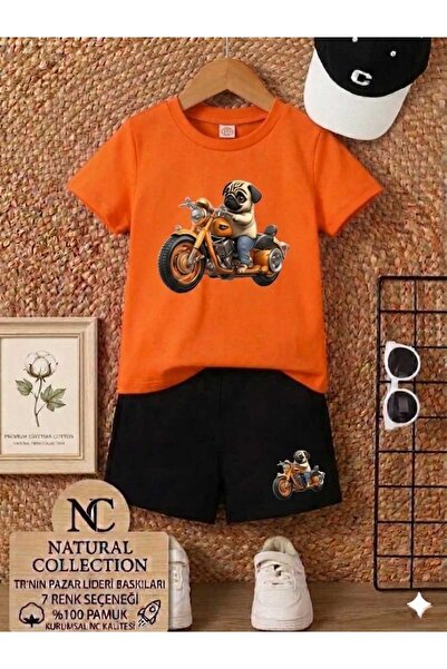 Nice Clothes TRIUNGRĂ ȘI PANTALONI SCURȚI DE VARĂ PENTRU COPII UNISEX (IMPRIM...