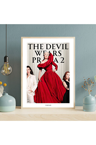 Pixaflair - The Devil Wears Prada 2 - Tablo - Çerçevesiz Film Poster