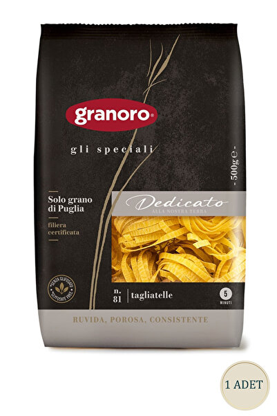 Granoro Dedicato Tagliatelle No81 - 500 Gr - 1 Adet