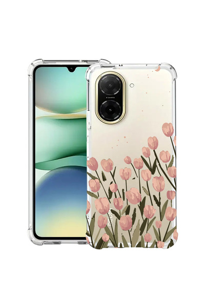 bestcase Αντικραδασμική Θήκη για Xiaomi Redmi A5 (173mm), Φλοράλ - Παστέλ Του...
