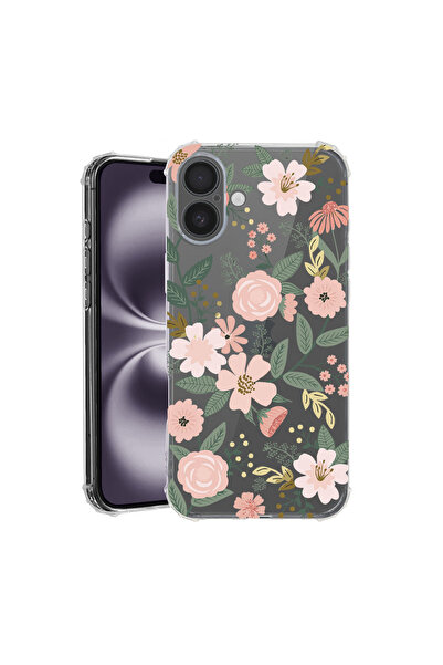 bestcase Αντικραδασμική Θήκη για Apple iPhone 17, Φλοράλ - Σχέδιο Λωτού, 2052...
