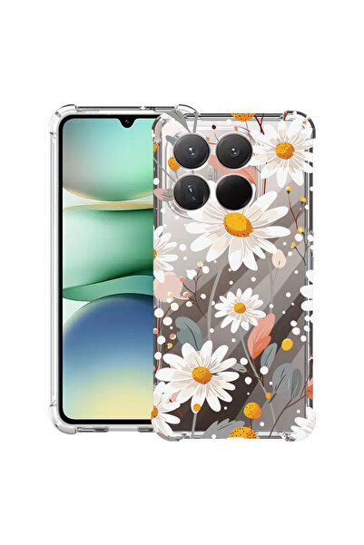 bestcase Husă Antișoc pentru Xiaomi 15T Pro, Florală - Margarete, 2100001 AS ...