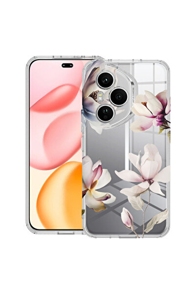 bestcase Αντικραδασμική Θήκη για Honor 400 Pro, Φλοράλ Σχέδιο Μανόλιας, 20596...