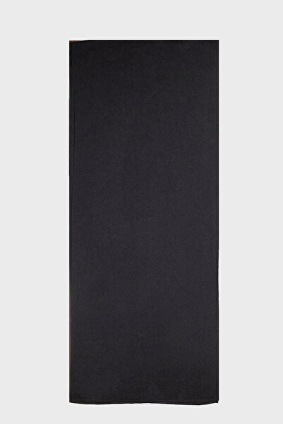 Triko Mısırlı Black Cashmere and Wool Blend Scarf