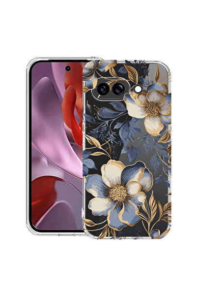 bestcase Husă Antișoc pentru Google Pixel 10a, Florală - cu flori de magnolie...