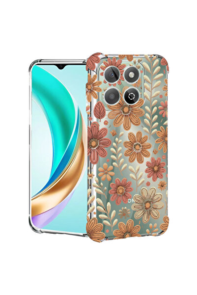 bestcase Husă Antișoc pentru Honor 400 Smart / X7d, Model floral estetic de t...