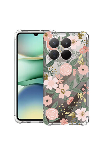 bestcase Αντικραδασμική Θήκη για Xiaomi 17, Φλοράλ - Σχέδιο Λωτού, 2099999 AS...