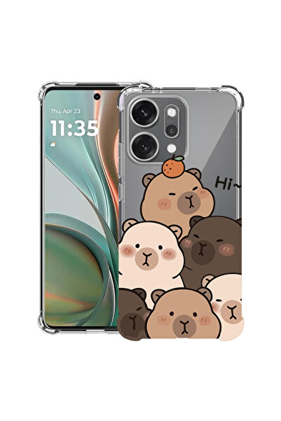 bestcase Husă Antișoc pentru OPPO Reno14 F / FS, cu desen animat drăguț Kawai...