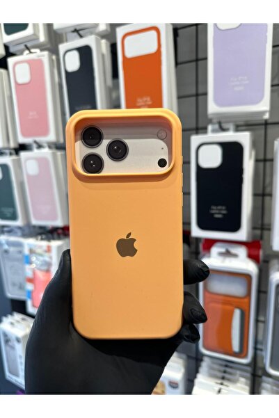TAK Bİ KILIF iPhone 17 Pro Max İç Kadife Kaplamalı Premium Silikon Kılıf Soft...