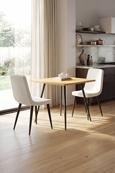 Enza Home Baffin Mutfak Masası Sarı