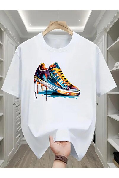 bolivia's Men's - & - (Chinese name) - Casual T-Shirt with - (shoe-like) - Pr...