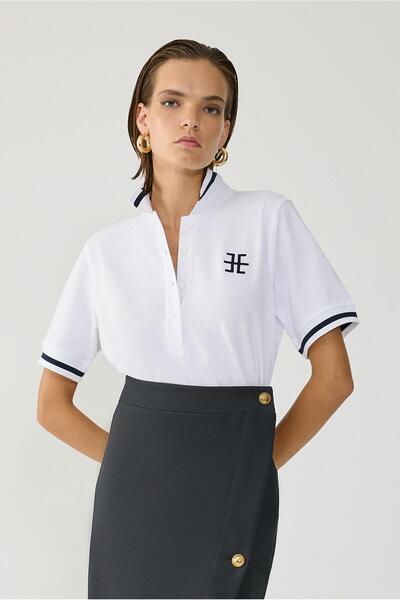 MUSE FOR ALL Dahlia Polo Top