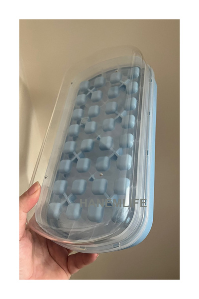 hanemlife 32 li Silikon Yapışmaz Buzluk Bas Çıkar Buzluk Kabı suluk Kokteyl S...