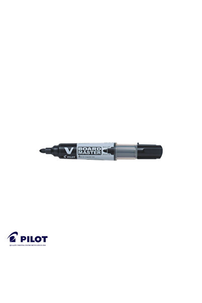 Pilot Vboard whiteboard marker, 6mm round tip, refillable liquid ink, made fr...