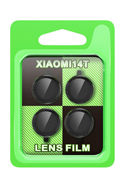 NewFace Ilkeshop New Mi 14t Raze Metal Camera Lens (142934) - Black
