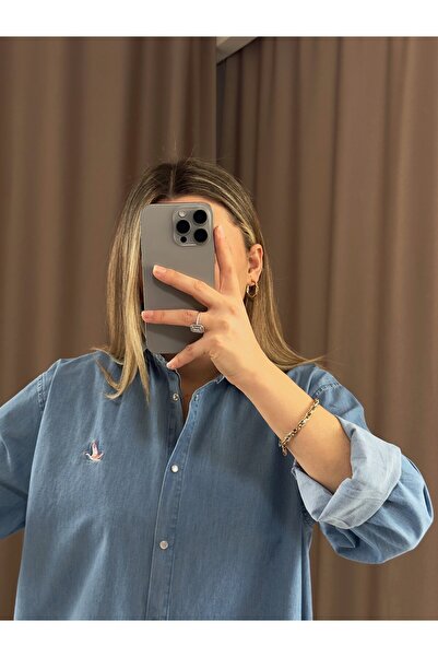 AlisBoutique Orijinal bymn ince kot gömlek