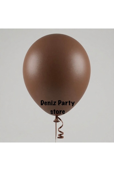Deniz Party Store Kahverengi Renk Büyük Boy Balon 18 inç ( 45 cm )