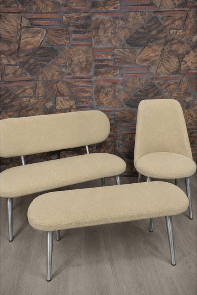 kılıfteks Bench, Puf 1 Adet Ve Retro 2 Adet Coco Takım Kılıfı