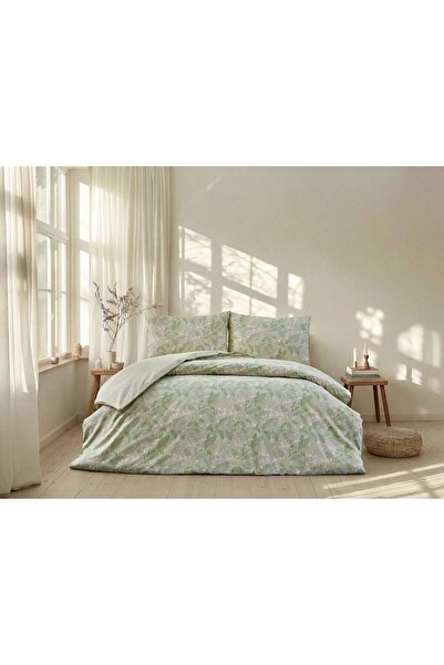 Doqu Home Set de lenjerie de pat Boho Chic Spring Ranforce Florish, dimensiun...