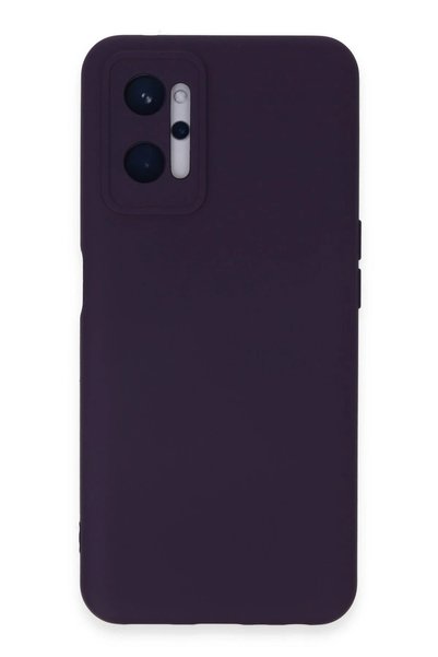 New Face Ilkeshop New Realme 9I 4g Case Nano Velvet Silicone (193427) - Purple