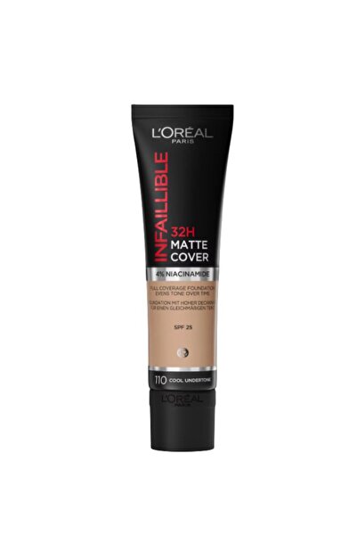 L'Oreal Paris Fond de ten mat Infaillible 24H Matte Cover 110 Rose Vanilla