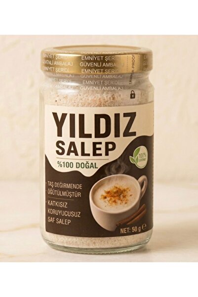 YILDIZ SALEP Katkısız %100 Doğal Saf Salep 50𝑔