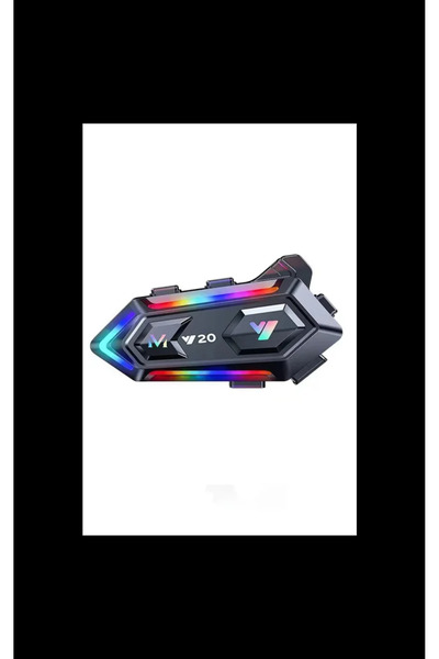 oixcreative Y20 Motor Kurye Kask Kulaklık Rgb Modlu Bluetooth Motosiklet Kula...