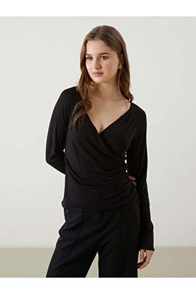 LC Waikiki Double Breasted Collar Women's Blouse