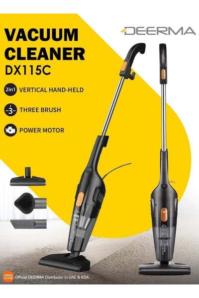 Deerma Portable Handheld Vacuum Cleaner, Multi-function Household Silent Stro...