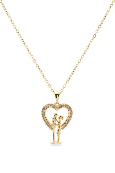 ÖZÇTAKI 316 L Stainless Steel - Anti-Allergic - Non-Tarnish Double Necklace