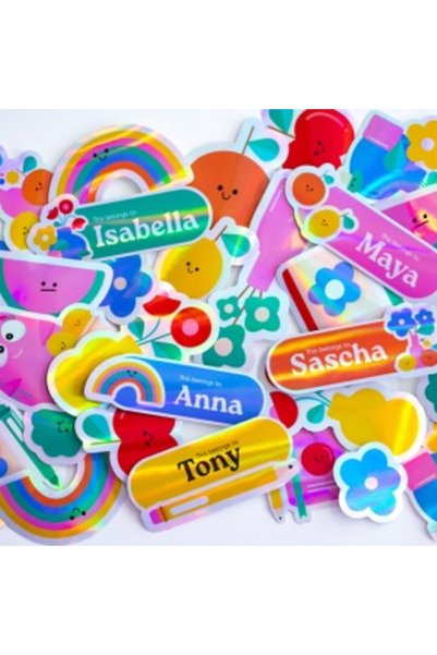 Siser Vinil printabil holografic A4 – sticker rainbow inkjet (10 coli)