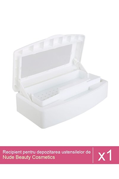 Makeup Set 1x Recipient pentru depozitarea ustensilelor de manichura dupa ste...