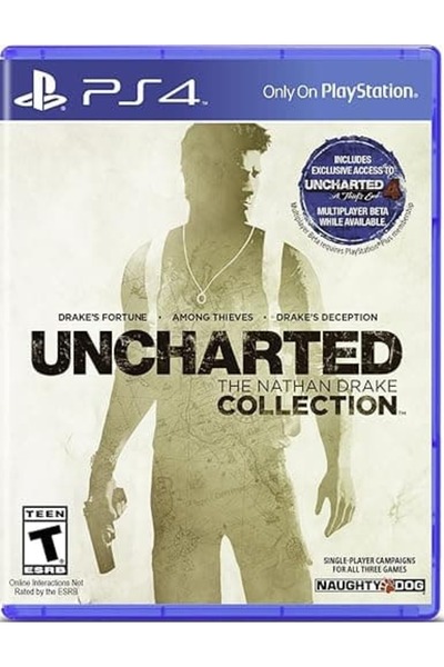 Naughty Dog PS4 UNCHARTED COLLECTION ( Koruma Jelatinsiz )