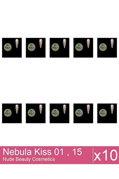 Makeup Set 10x Nebula Kiss 01 , 15 g